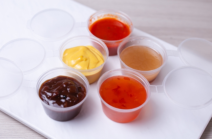 ソース・たれ・ドレッシング等の調味料やゼリー・健康食品のOEM･PB開発の試作品